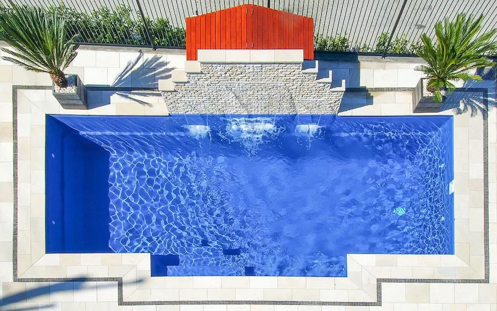 Leisure-Pools-Elegance-Sapphire-Blue-stunning-color-options Leisure Pools Northwest Ohio offers you a full range of fiberglass pool colors